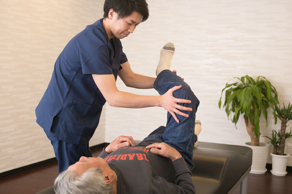 膝痛施術